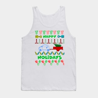 Merry chrismas, car guy, car enthusiast merry chrismas (smart4two) Tank Top